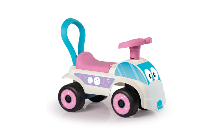 Dolu Sit N Ride Foot to Floor Car - White