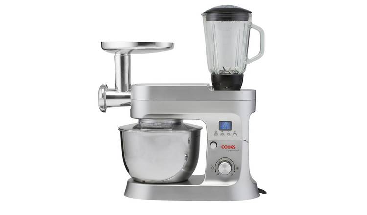 Cooks Professional Multifunction 6.2L Stand Mixer - Silver