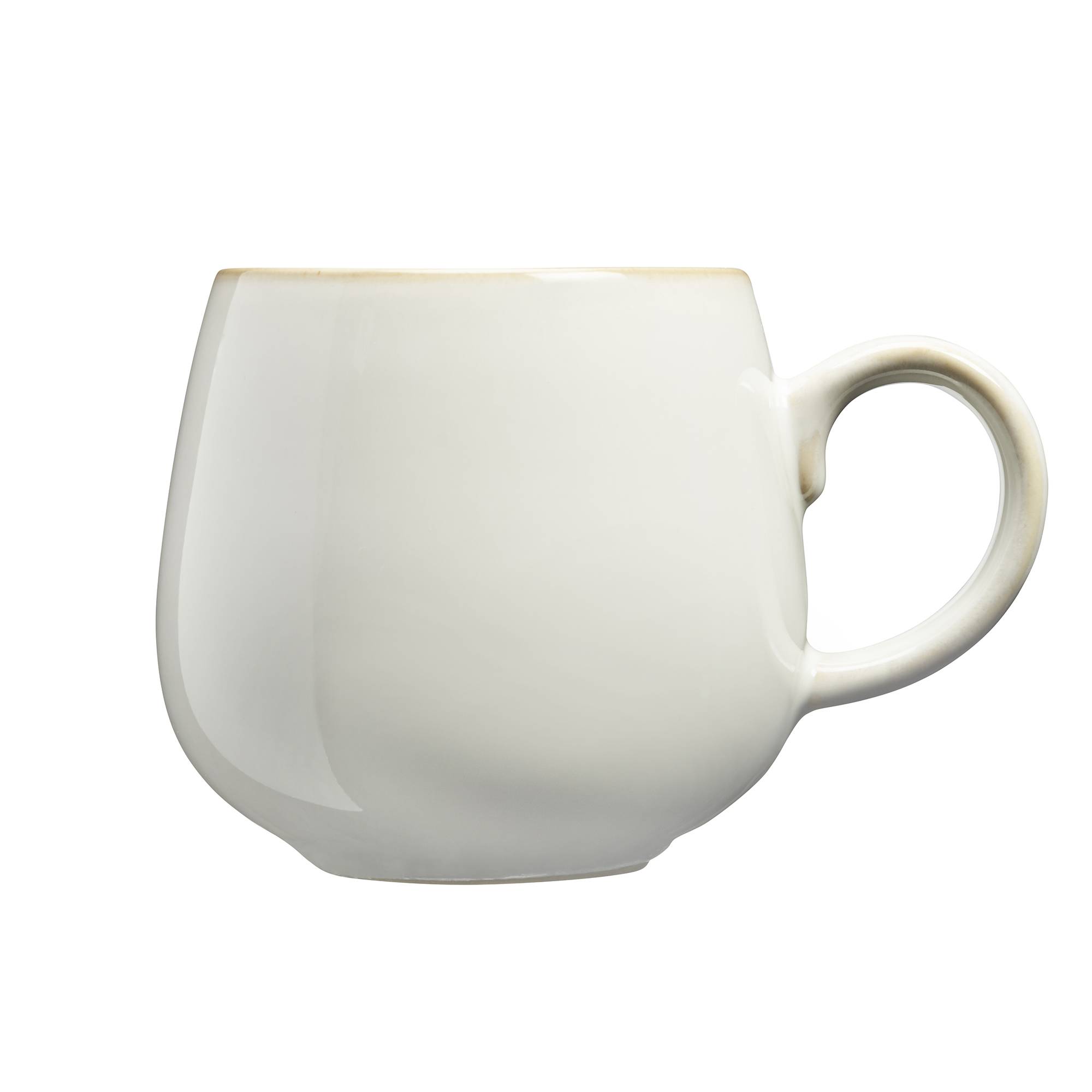 Cooks Professional Set of 4 Nordic Stoneware Tea Coffee Mugs 350ml - White - Image 4