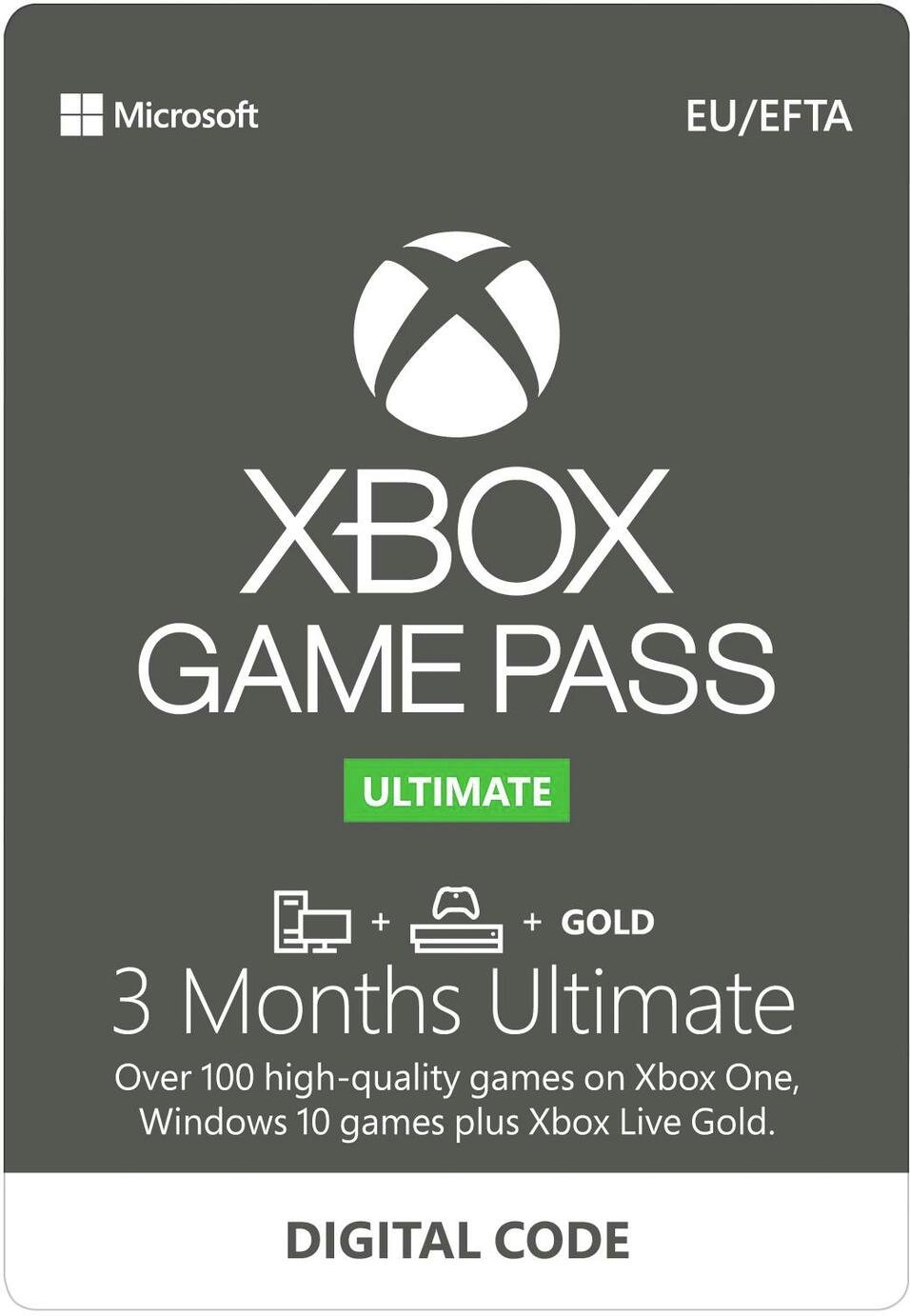 Xbox Game Pass Xbox Game Pass Ultimate Argos