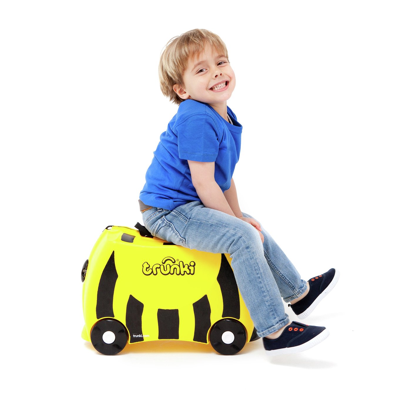 Trunki Bernard Bee 4 Wheel Hard Ride On Suitcase Review