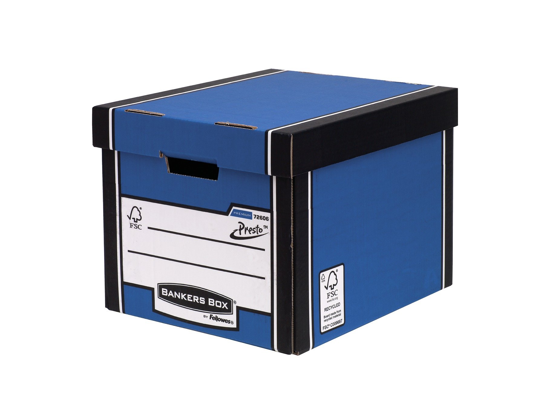 Fellowes Premium Tall Document Storage Boxes 10 pack - Blue