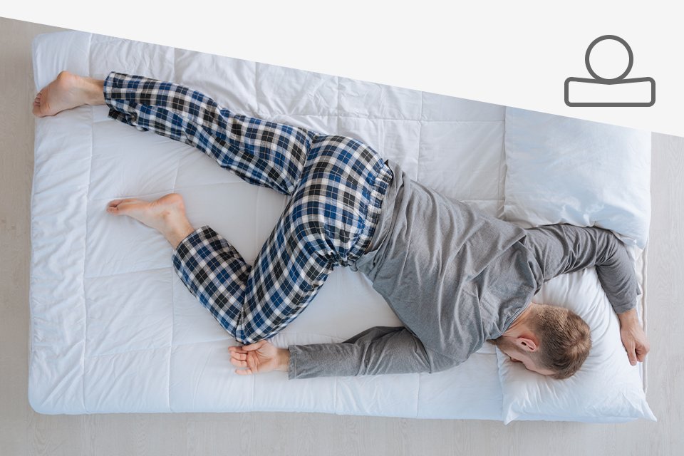 Medium-firm mattress.