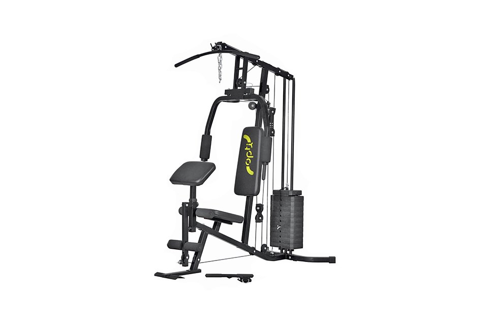 A Opti 50kg home multi gym.