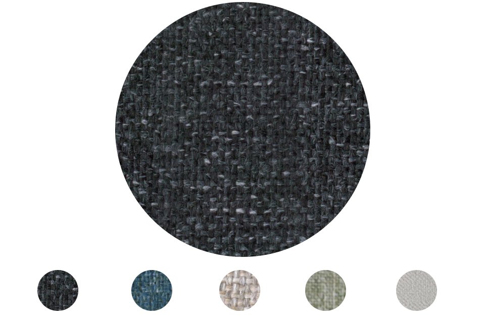 Habitat made to order sofe flat weave fabric.