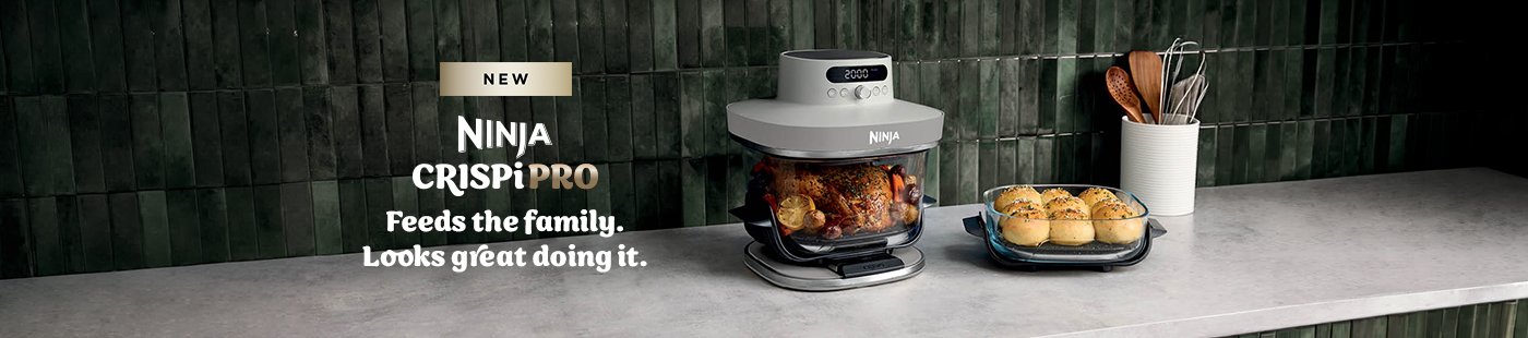 Ninja Crispi pro. Feeds the family. Looks great doing it.