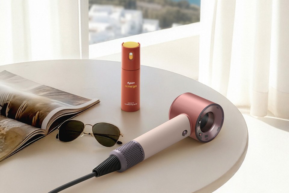 Dyson Supersonic Travel Hair Dryer - Ceramic Pink/Rose Gold.