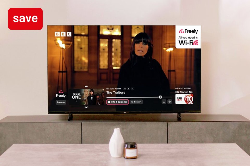 Save up to £30 on selected Bush HD and QLED TVs.