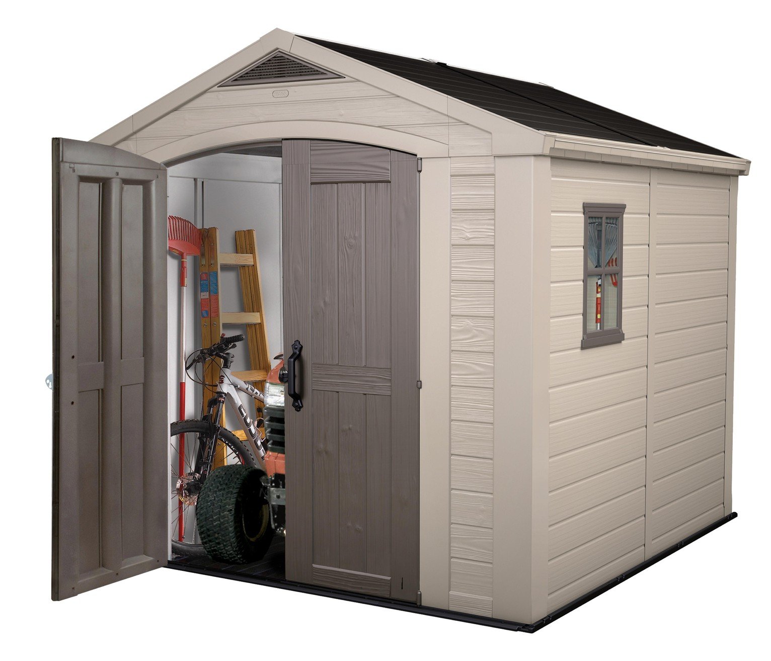 Keter Factor Apex Garden Storage Shed 8 x 8ft Review