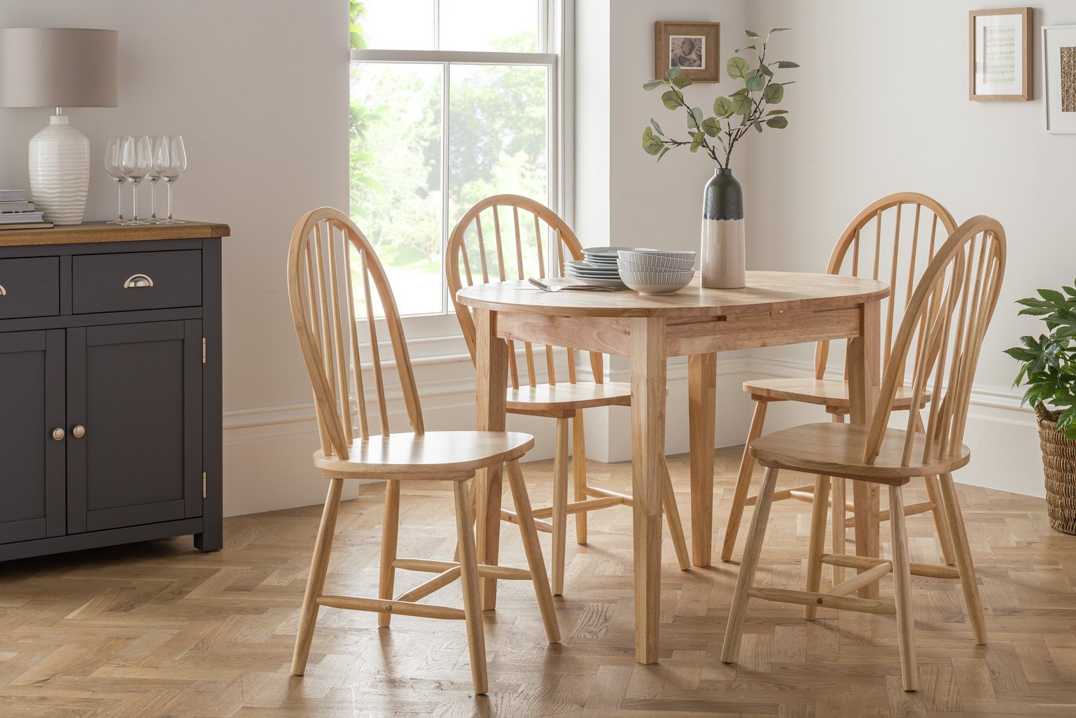 Argos Home Kentucky Pair of Solid Wood Dining Chairs Review