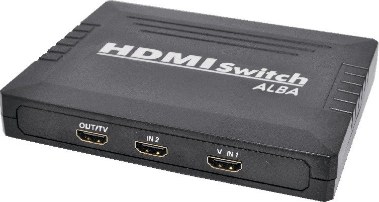 Alba Manual 2-Way HDMI Selector