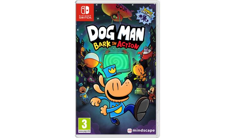 Dog Man: Bark in Action Nintendo Switch Game