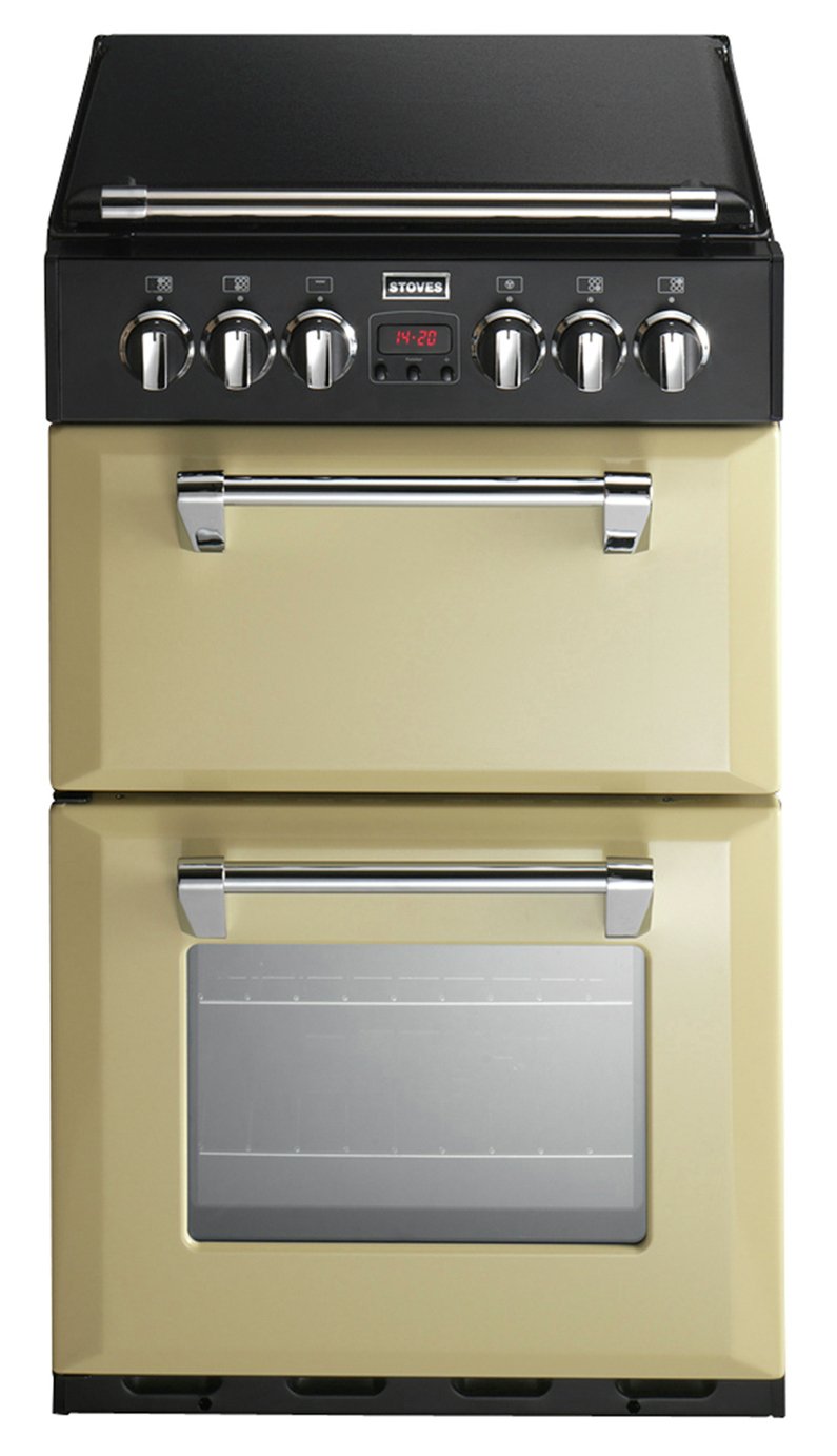 Stoves Richmond 550DFW 55cm Duel Fuel Cooker - Champagne