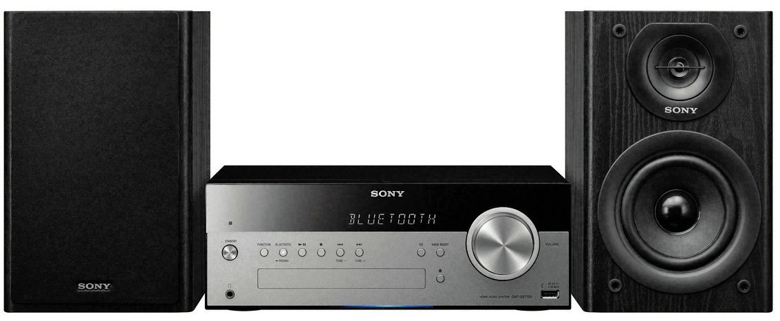 Sony CMT-SBT100B CD Micro System with Bluetooth