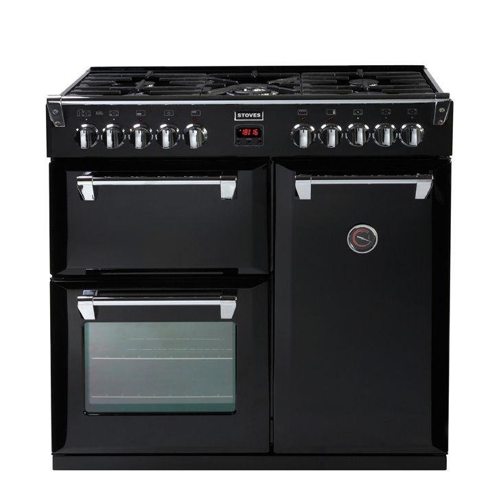 Stoves Richmond 900DF Dual Fuel Range Cooker - Black