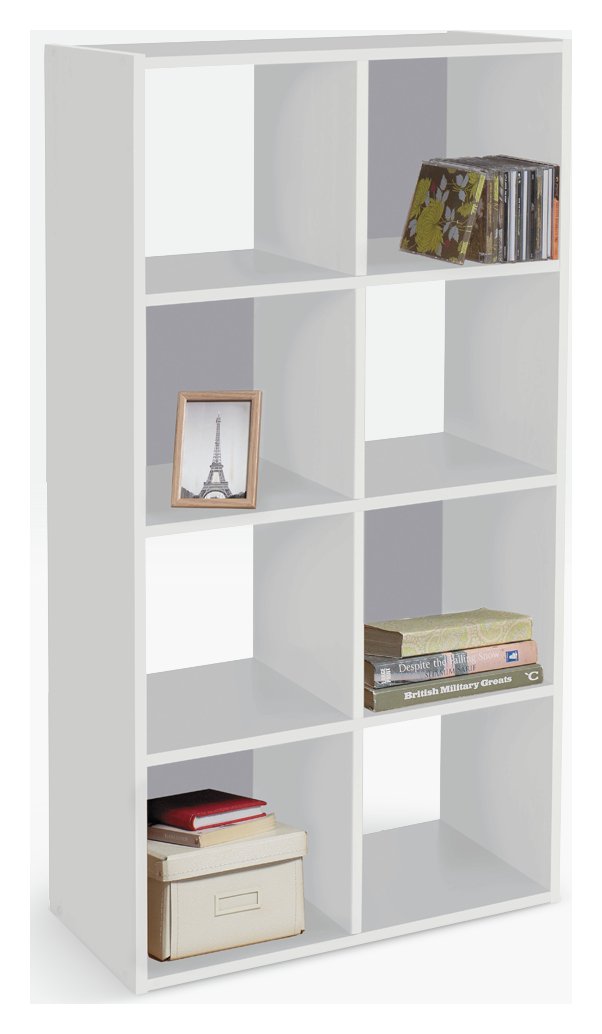 Habitat Squares 8 Cube Storage Unit - White