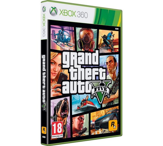 Buy Grand Theft Auto V Xbox 360 Game at Argos.co.uk - Your Online Shop ...