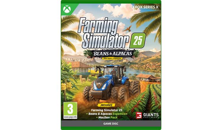 Farming Simulator 25: Beans & Alpacas Edition Xbox Series X Game Pre-Order