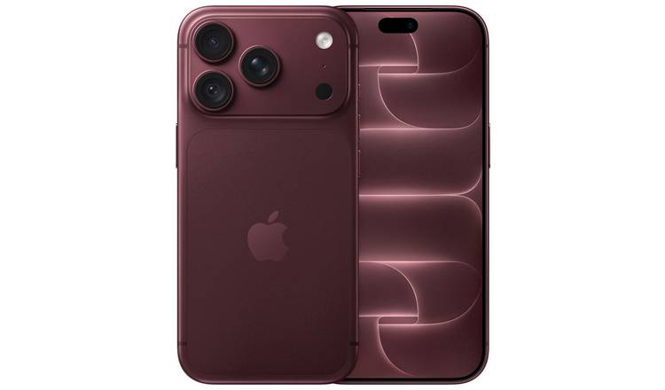 SIM Free iPhone 18 Pro 5G 512GB AI Mobile Phone - Burgundy Pre-Order