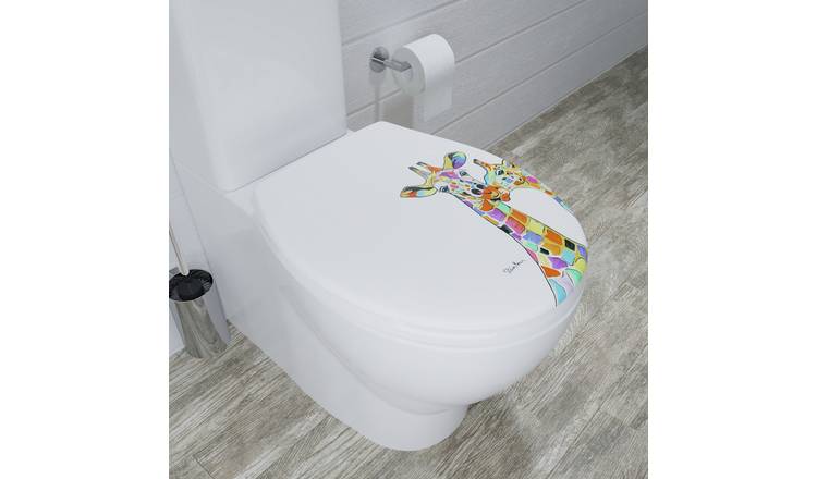 Steven Brown Francie & Josie Textile Toilet Seat