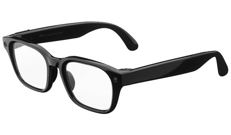 Meta Adventurer - Classic Black, Clear Lenses