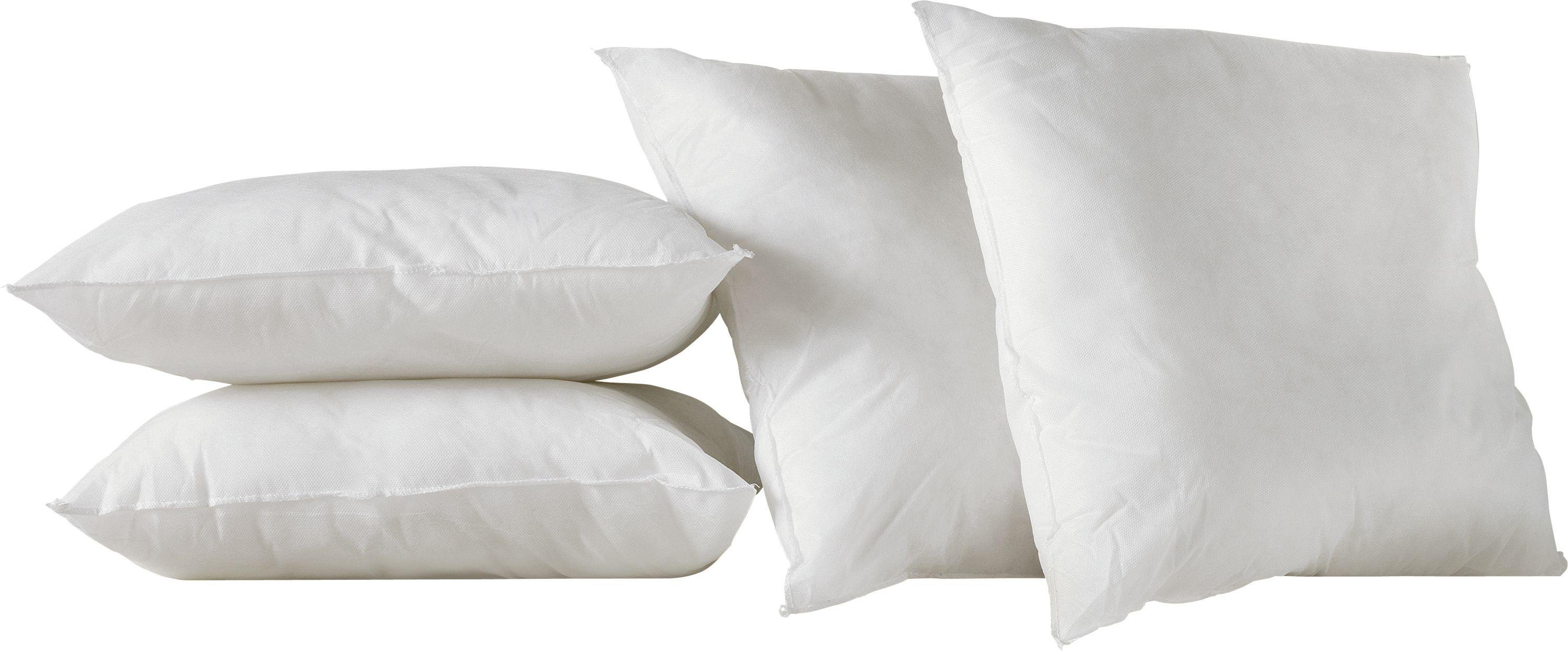 Argos Home Pack of 4 Cushion Pads - White