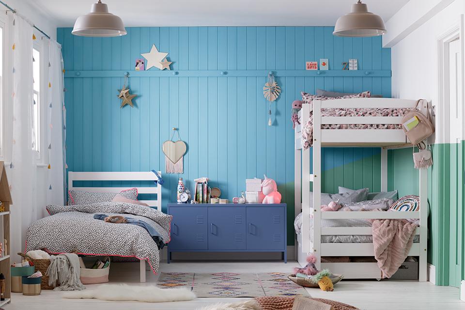 Attracktive teal blue bedroom ideas Kids Bedroom Ideas Furniture Decor Argos