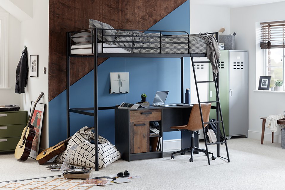 teenage beds for small rooms