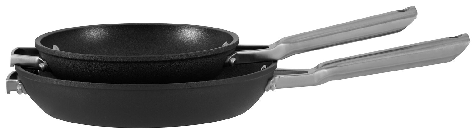 Ninja Zerostick Stackable 2 Piece Non Stick Pan Set