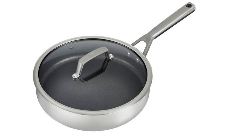 Buy Ninja Zerostick 26cm Stainless Steel Non Stick Saute Pan | Frying ...