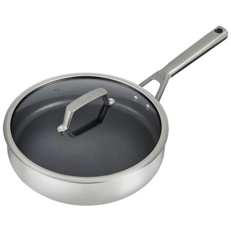 Ninja Zerostick 26cm Stainless Steel Non Stick Saute Pan 0