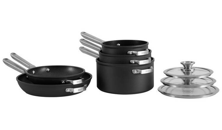 Buy Ninja Zerostick Stainless Steel 5 Piece Non Stick Pan Set, Pan sets