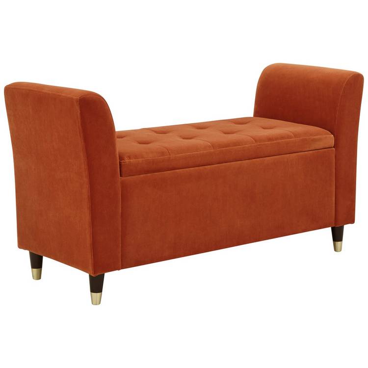 GFW Genoa Window Fabric Seat - Russet 0