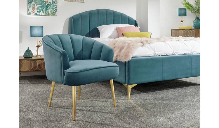 Argos cheap teal chair