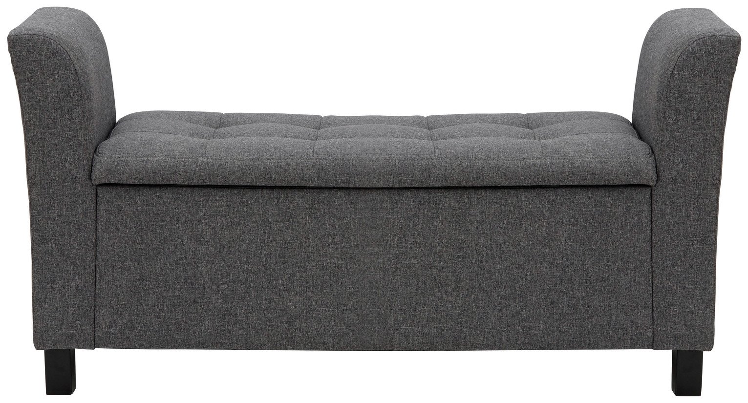 GFW Verona Window Fabric Seat - Charcoal