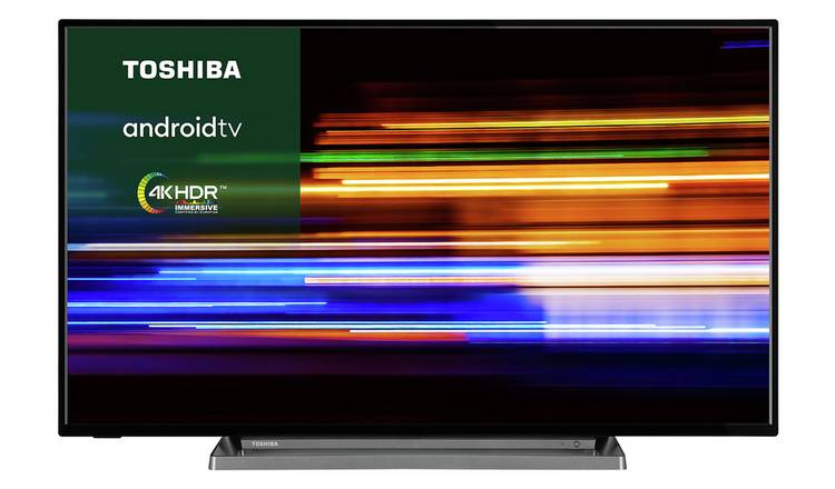 Toshiba 43 Inch 43UA3D63DB Smart 4K UHD HDR LED Freeview TV