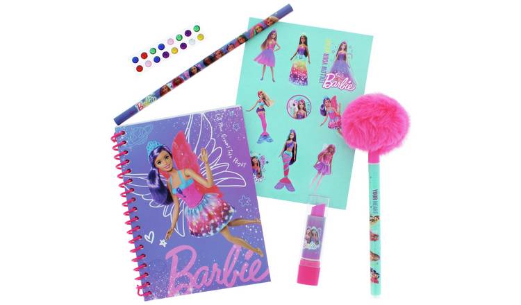 Blueprint Barbie Homework Journal Stationery Set 112/1366