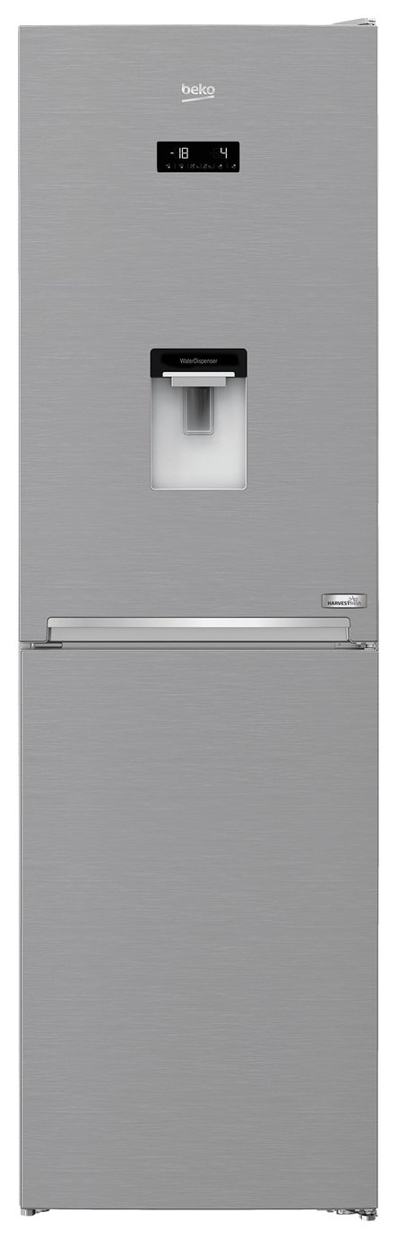 Beko Harvest Fresh CNG4601DVPS Fridge Freezer - Silver