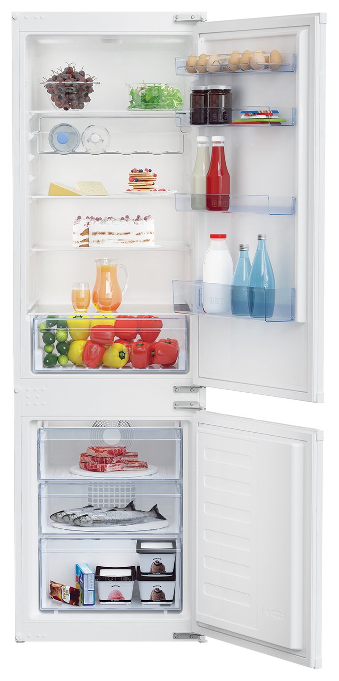 Beko Pro BCFD373 Integrated Fridge Freezer - White