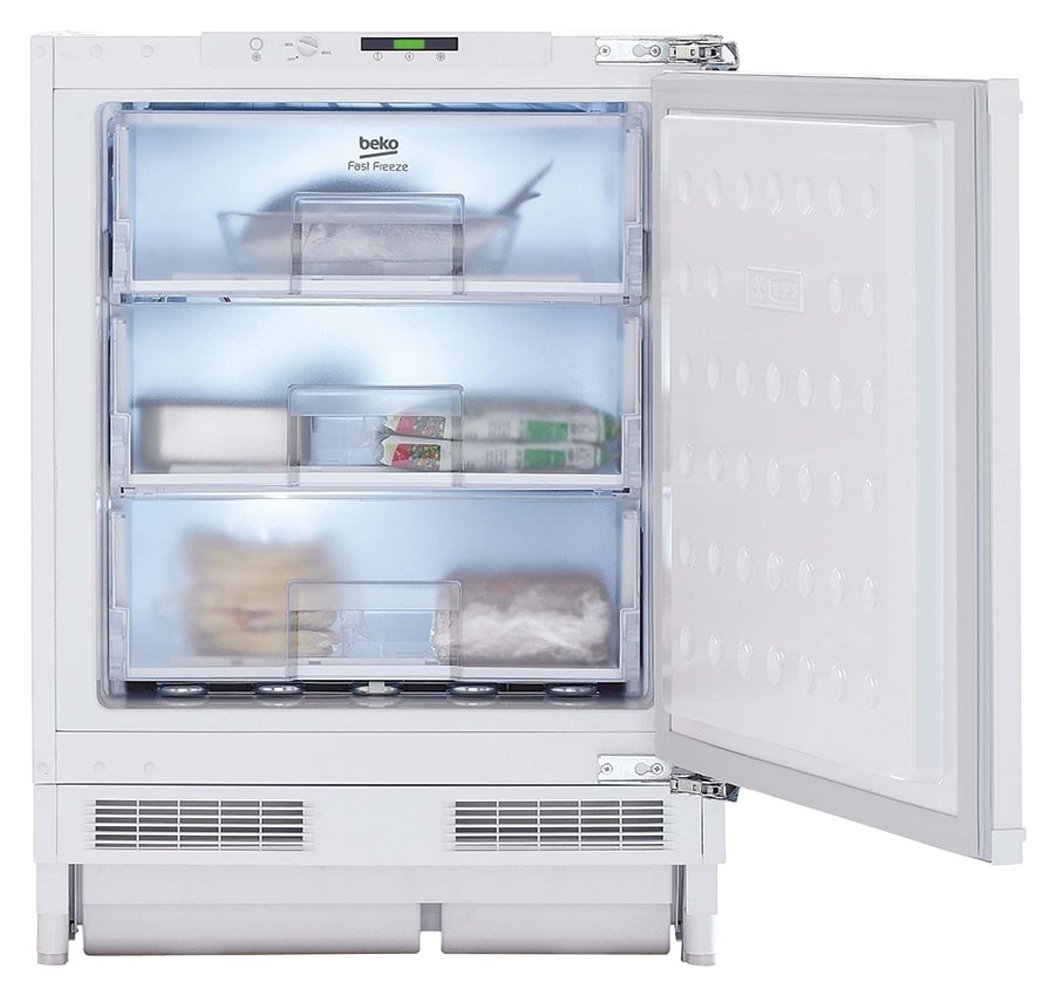 Beko BSFF3682 Integrated Under Counter Freezer - White