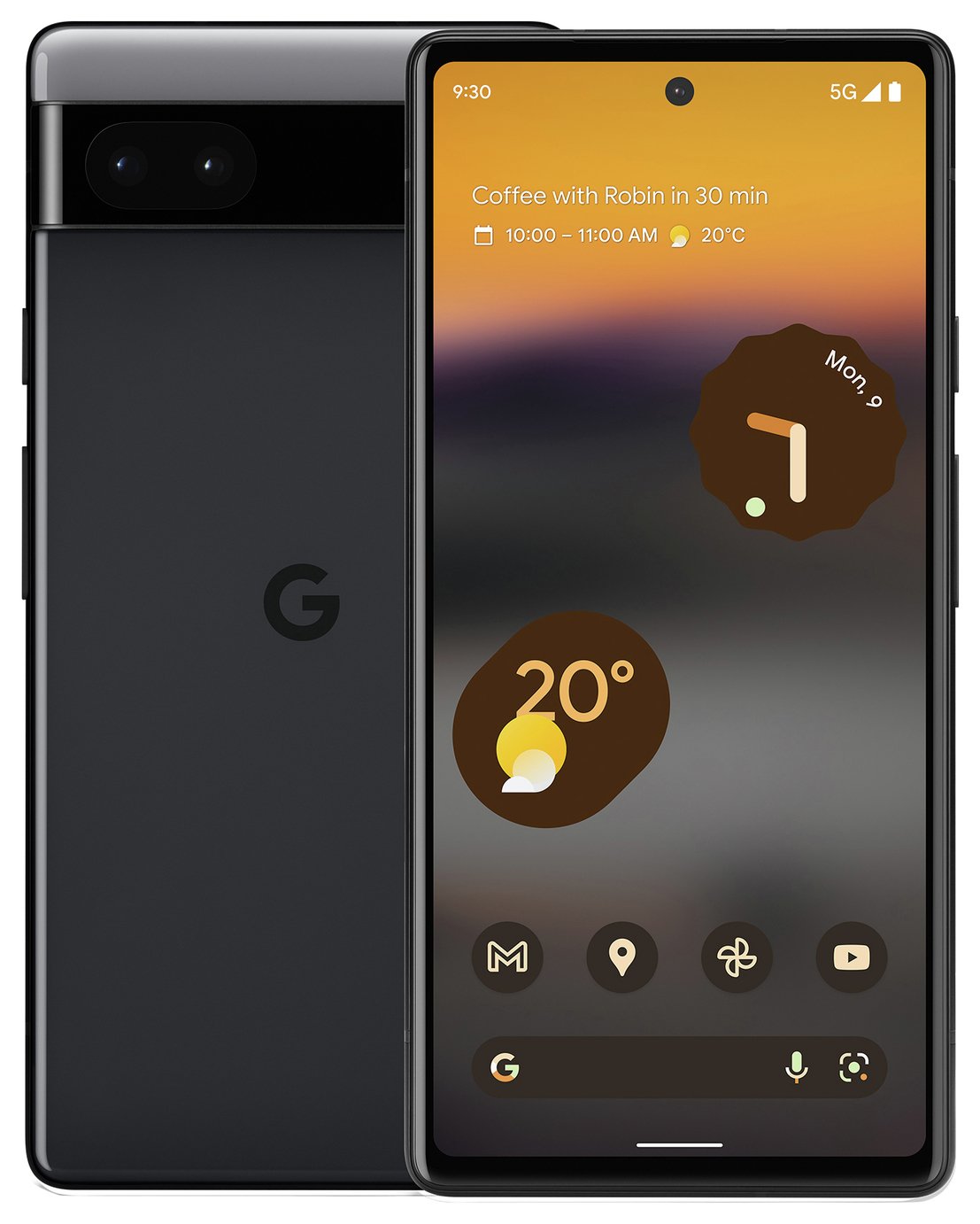 Google Pixel 6a Charcoal 128 GB Softbank - 携帯電話