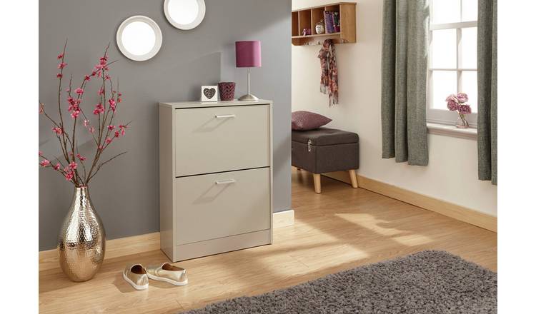 Buy GFW Stirling Shoe Storage Cabinet Grey Shoe storage Argos