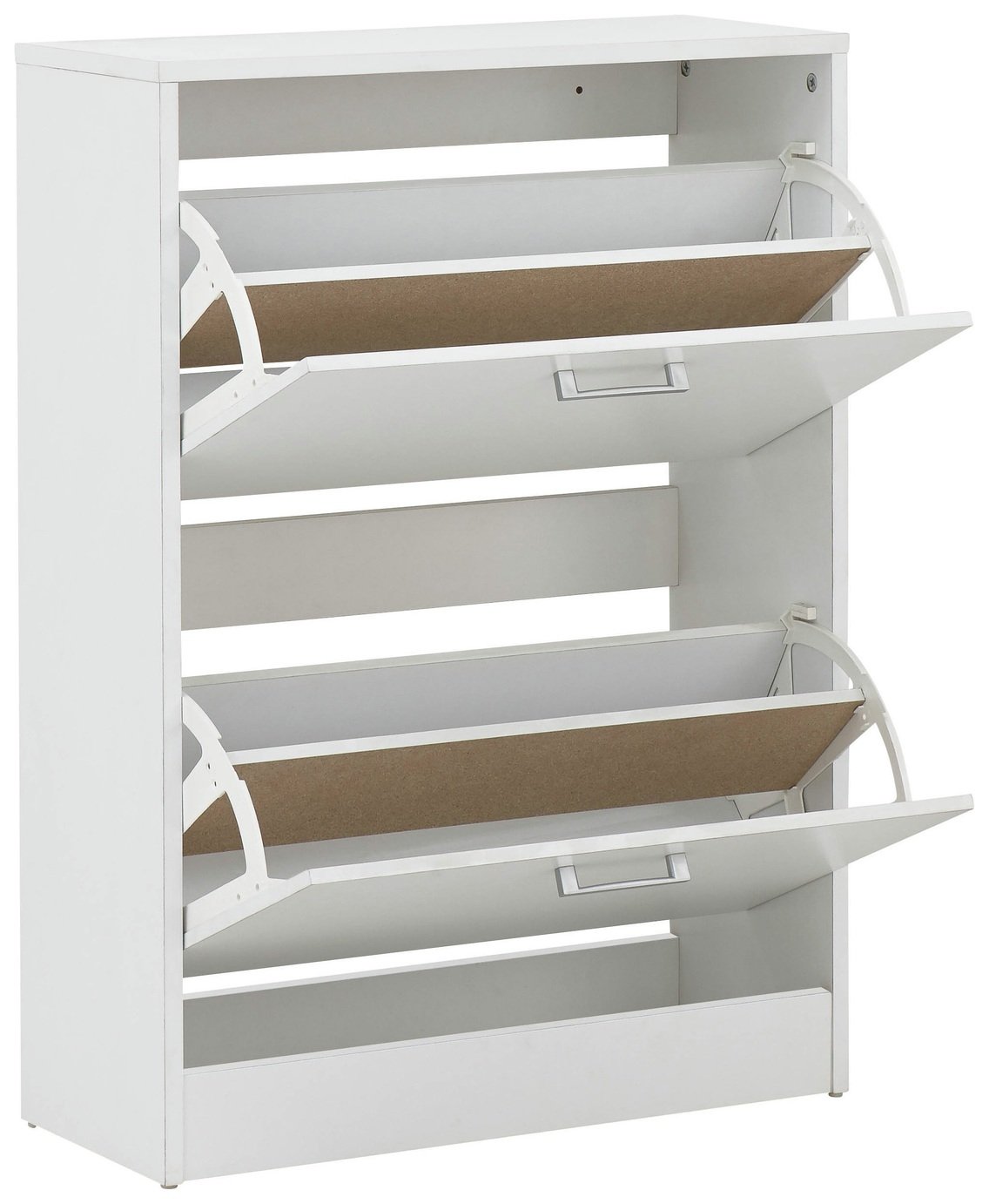 GFW Stirling Shoe Storage Cabinet- White