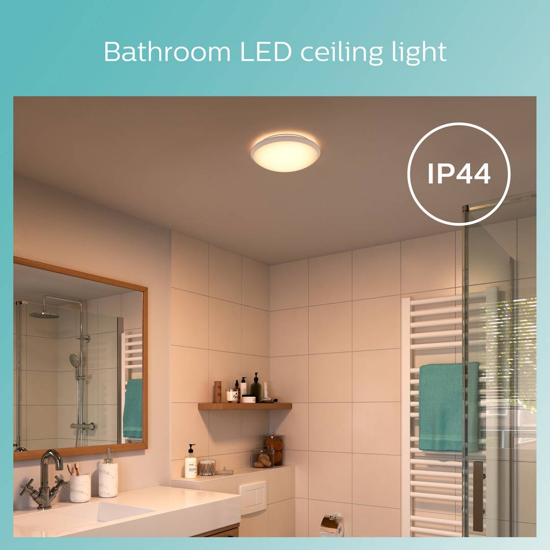 Philips Doris Bathroom Luminaire Flush To Ceiling Light