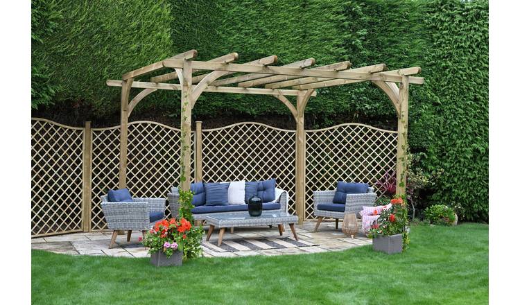 Forest Garden 3.6m x 3.6m Pergola