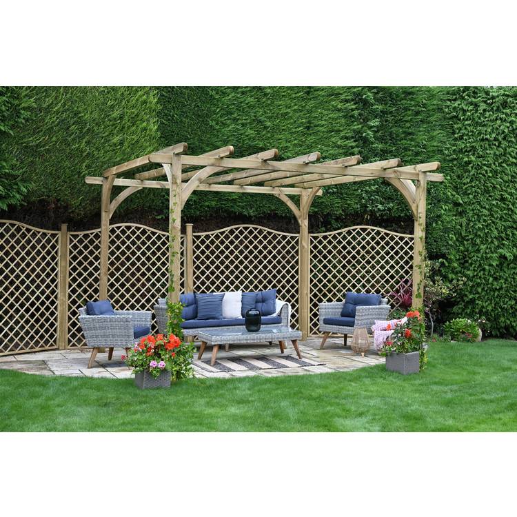 Forest Garden 3.6m x 3.6m Pergola 0