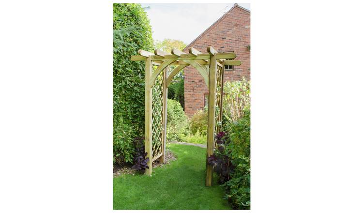 Forest Garden Ultima Pergola Arch with 2 Side Panels