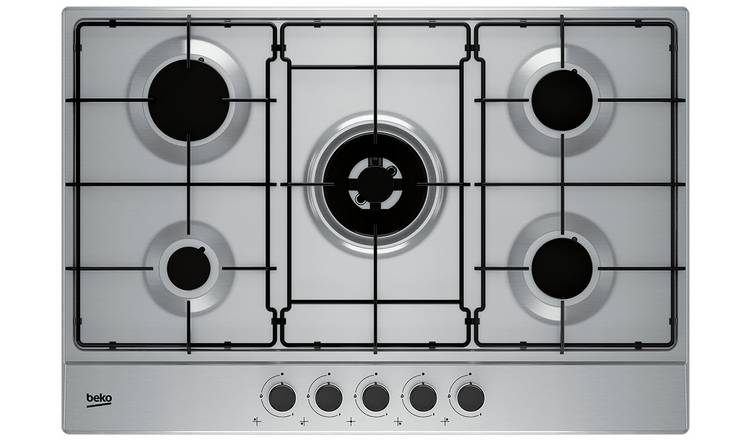 Beko HIAW75224SX 75cm Gas Hob - Stainless Steel