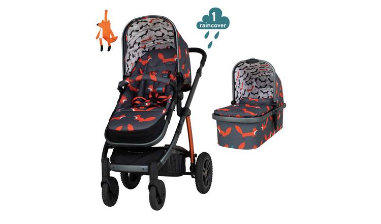 Cosatto Wow 2 Pram and Pushchair Charcoal Mister Fox