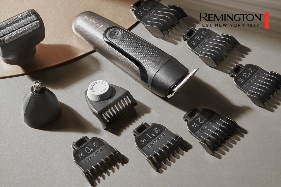 Remington. Versatility without compromise. The Remington ONE Total Body Multi-groomers are gender-neutral tools with powerful attachments.